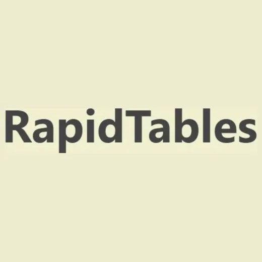 rapidtables brand logo for rapidtables.com