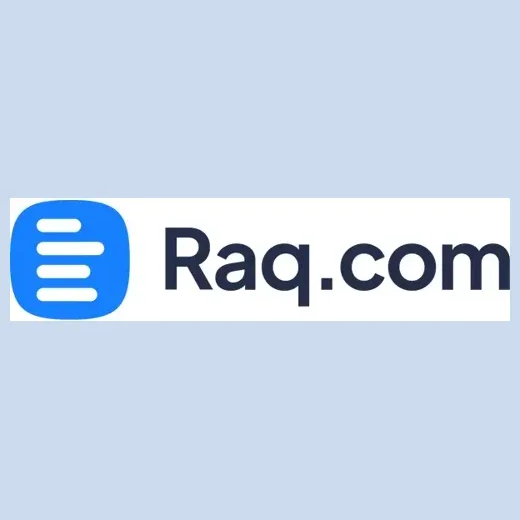 raq brand logo for raq.com
