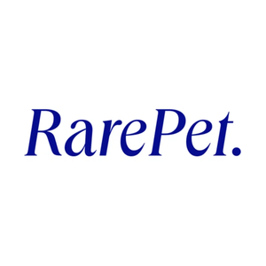 rarepet brand logo for rarepet.co