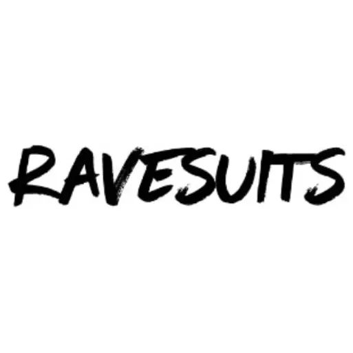 RAVESUITS brand logo for ravesuits.com