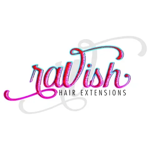 ravishhairextensions brand logo for ravishhairextensions.com