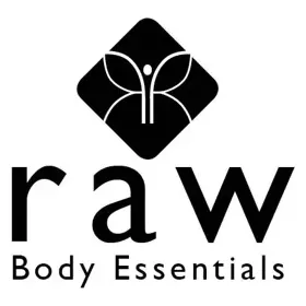 rawbodyessentials brand logo for rawbodyessentials.com