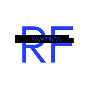 rawfunds brand logo for rawfunds.com