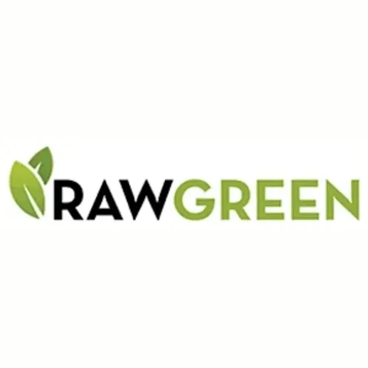 rawgreen brand logo for rawgreen.com