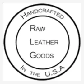 rawleathergoods brand logo for rawleathergoods.com