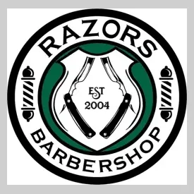 razorsbarbershop brand logo for razorsbarbershop.com