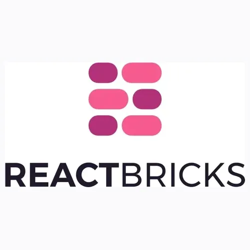 reactbricks brand logo for reactbricks.com