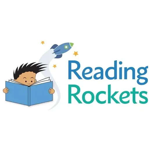 readingrockets brand logo for readingrockets.org