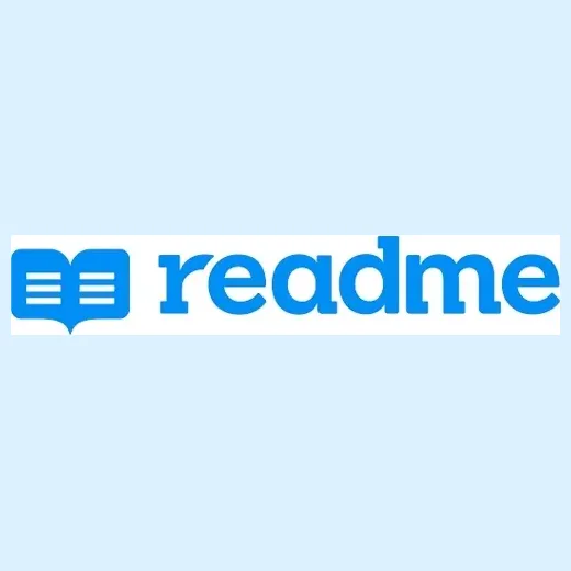 readme brand logo for readme.com