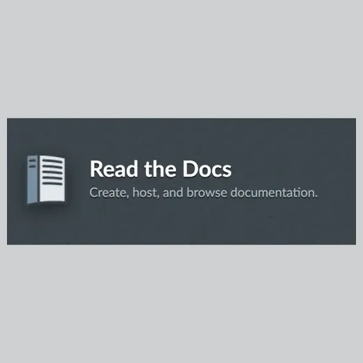 readthedocs brand logo for readthedocs.org