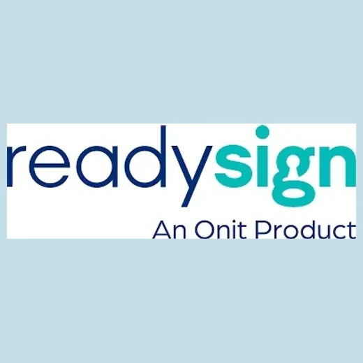 readysign brand logo for readysign.com