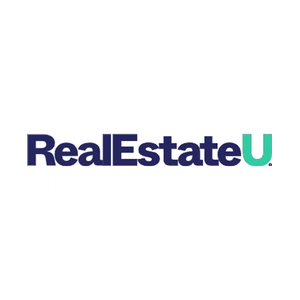 realestateu brand logo for realestateu.com