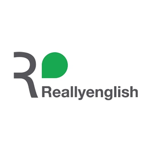 reallyenglish brand logo for reallyenglish.com