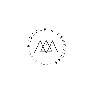 rebeccaandgenevieve brand logo for rebeccaandgenevieve.com