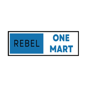rebelonemart brand logo for rebelonemart.com