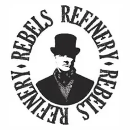 rebelsrefinery brand logo for rebelsrefinery.com
