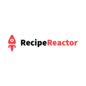 recipereactor brand logo for recipereactor.com