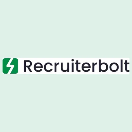 recruiterbolt brand logo for recruiterbolt.com