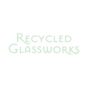 recycledglassworks brand logo for recycledglassworks.com