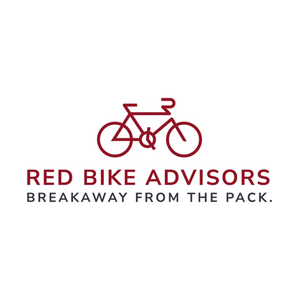 redbikeadvisors brand logo for redbikeadvisors.com