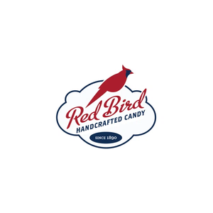 redbirdcandies brand logo for redbirdcandies.com
