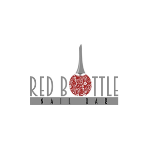redbottlenailbar brand logo for redbottlenailbar.com