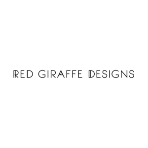 redgiraffedesigns brand logo for redgiraffedesigns.com