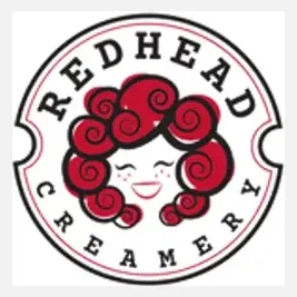 redheadcreamery brand logo for redheadcreamery.com