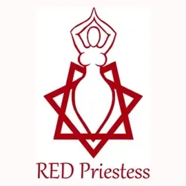 redpriestess brand logo for redpriestess.com