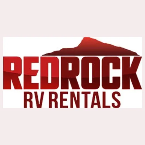 redrockrvrentals brand logo for redrockrvrentals.com