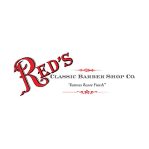 redsclassicbarbershop brand logo for redsclassicbarbershop.com