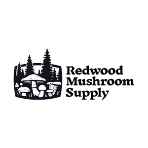 redwoodmushroomsupply brand logo for redwoodmushroomsupply.com