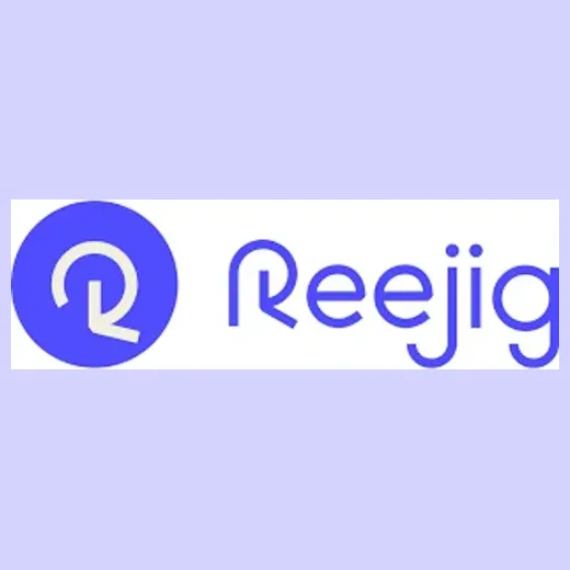 reejig brand logo for reejig.com