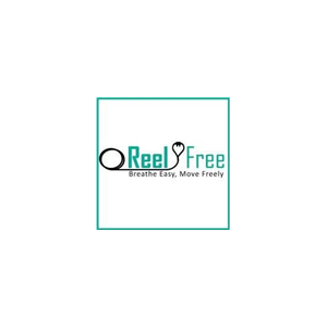 reelfree brand logo for reelfree.co
