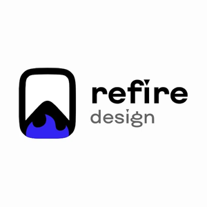 refiredesign brand logo for refiredesign.com