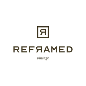 reframed-vintage brand logo for reframed-vintage.com