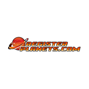 registerplanets brand logo for registerplanets.com