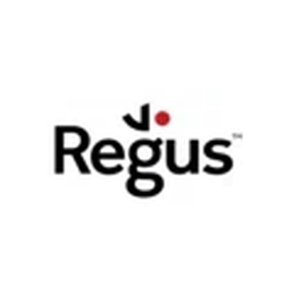 Regus brand logo for regus.com