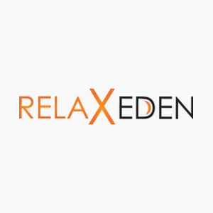 relaxeden brand logo for relaxeden.com
