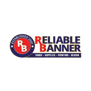 reliablebanner brand logo for reliablebanner.com