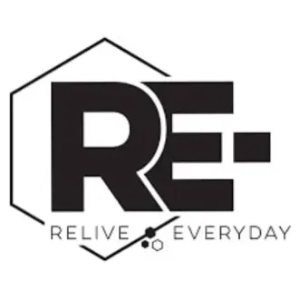 reliveeveryday brand logo for reliveeveryday.com