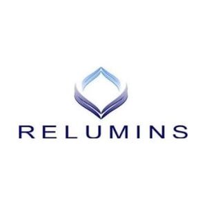 relumins brand logo for relumins.com