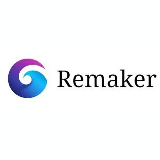 remaker brand logo for remaker.ai