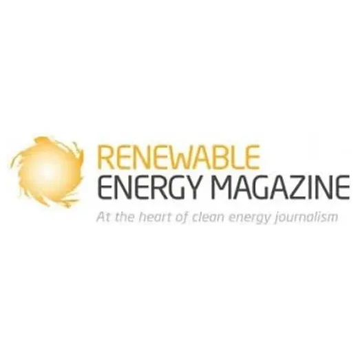 renewableenergymagazine brand logo for renewableenergymagazine.com
