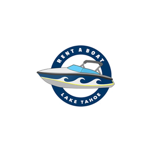 rentaboattahoe brand logo for rentaboattahoe.com
