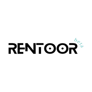 Vercel brand logo for rentoor.vercel.app