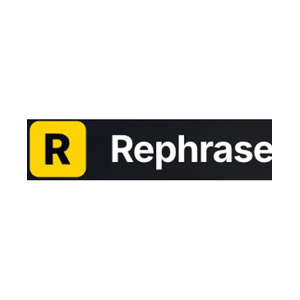 rephrase brand logo for rephrase.space