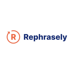 rephrasely brand logo for rephrasely.com
