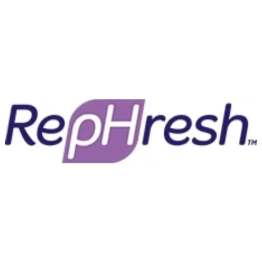 rephresh brand logo for rephresh.com