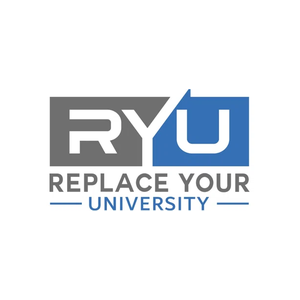 replaceyouruniversity brand logo for replaceyouruniversity.com